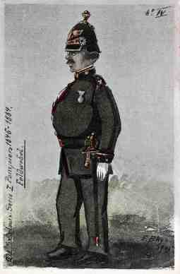 Historische Uniformen der Freiwilligen Feuerwehr Saarlouis