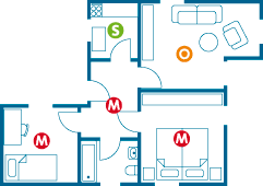 Grundriss Wohnung